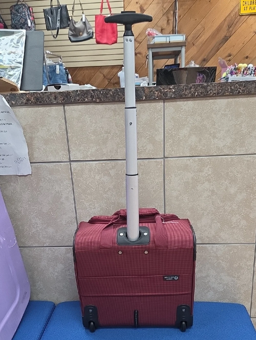 New Olympia Maroon Travel Carry-On Tote Bag